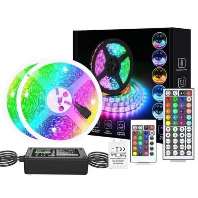 5m 5050 SMD Led Chip Impermeable Rgb Flexible Led Strip Light para Televisión Inteligente Ultra Delgada