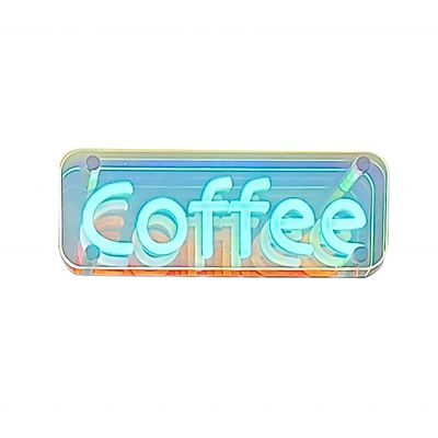 Las letras LED Mini personalizadas deslumbrantes espejo de abismo acrílico iluminación personalizada