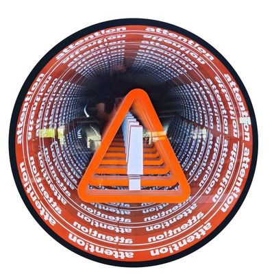 3D Abyss Mirror Neon Acrílico Letras luminosas con luces Neno Delicado tamaño personalizado