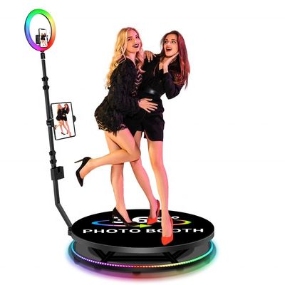 Fotobooth de 360 grados para bodas Todos los accesorios Requisitos Opcional 500KG