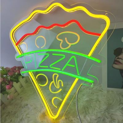 Signo de neón LED acrílico de neón flexible para logotipo exterior personalizado y voltaje DC12V/AC110-220V