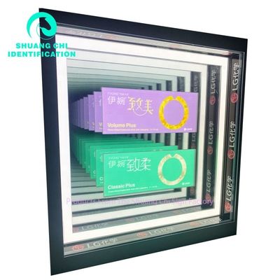 Marco de metal duradero Infinity 3D Mirror Neon Floor de baile personalizado para DJ Disco Party