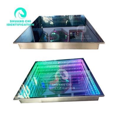 DMX512 controlado IP67 Piso de baile LED interactivo con tecnología sensible a la presión
