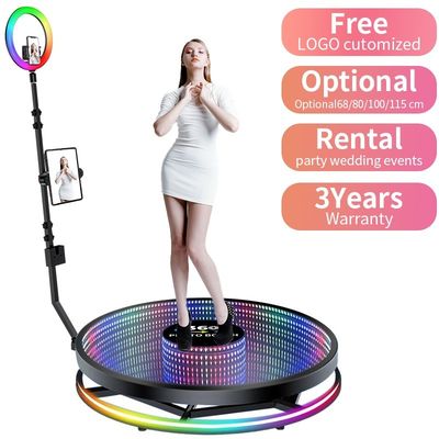360 grados cámara fotográfica de rotación lenta con capacidad de carga de 500 kg y 59 kg