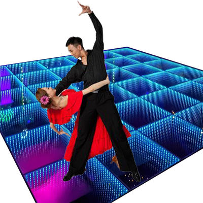 La belleza de nuestra pista de baile LED RGBW personalizable para fiestas de paisaje