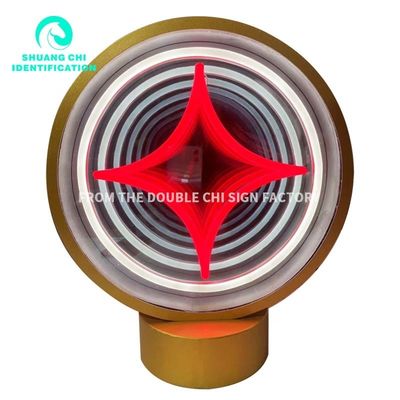 Posibilidades infinitas Luz LED de alto brillo Espejo triple para interiores y exteriores