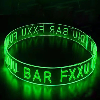 Instalación de cable de bricolaje Luzes de banda de neón LED para iluminación suave y decoración interior