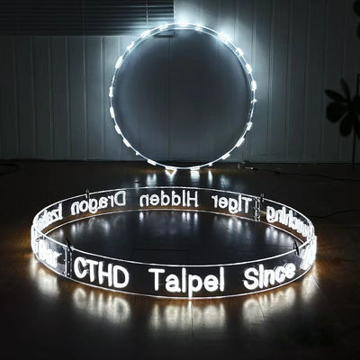 Instalación de cable de bricolaje Luzes de banda de neón LED para iluminación suave y decoración interior