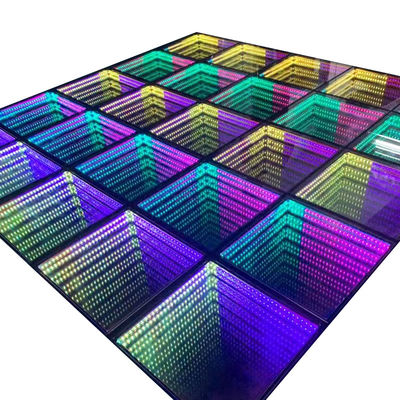3D Infinity LED Mirror Bailando para la fiesta de bodas Apoyo Luzes de ladrillo más tenues