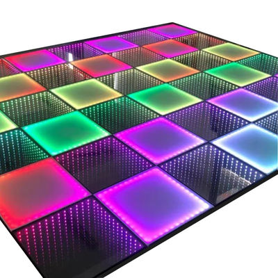 3D Infinity LED Mirror Bailando para la fiesta de bodas Apoyo Luzes de ladrillo más tenues