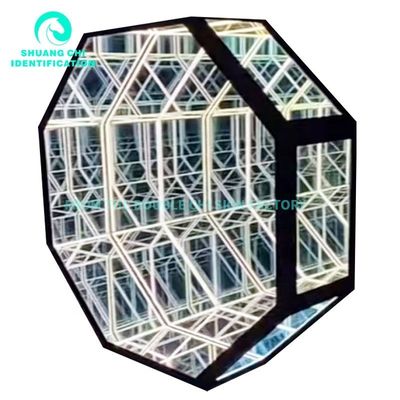2023 Casas de acero inoxidable Melaleuca Indicador de neón LED personalizado con material gráfico de vidrio