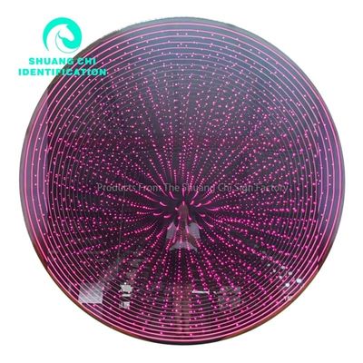 Luz LED de alto brillo Ilusión infinita Espejo de neón Signo para productos personalizados finales