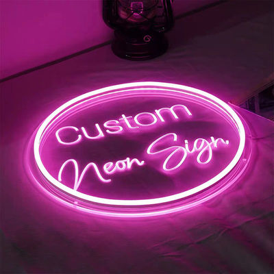 Signo de neón LED de forma personalizada para decoración de pared Feliz cumpleaños ¿Te casarás conmigo a 20 C?