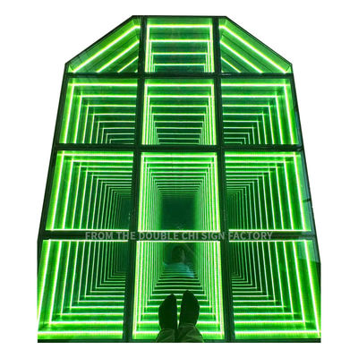 IP55-IP67 Floor de baile de LED impermeable para la fiesta de bodas DJ 3D Espejo Iluminación RGB
