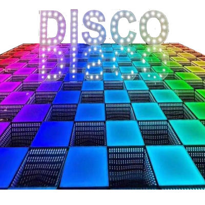 Luces LED portátiles para el piso de baile Luces de la fila de suelo con 30000 horas de trabajo
