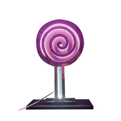 Luces de espejo infinito con diseño de doble cara