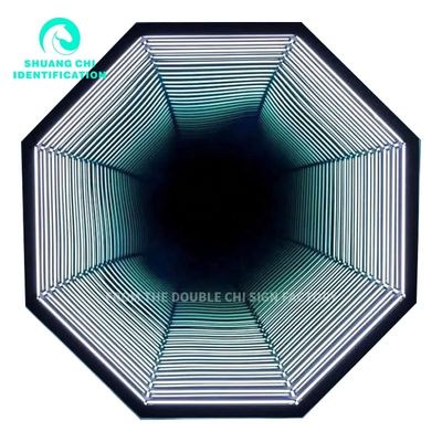 El espejo de neón 3D para KTV y espacios interiores