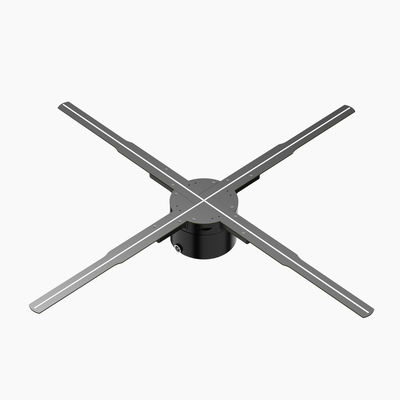 2300 Brillo Ventilador holográfico 3D con control Wifi y pantalla holográfica giratoria