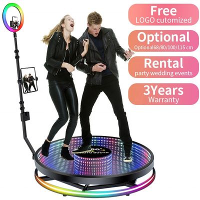 Captura tu día especial con nuestra plataforma de selfies de video de bodas y un stand fotográfico 360