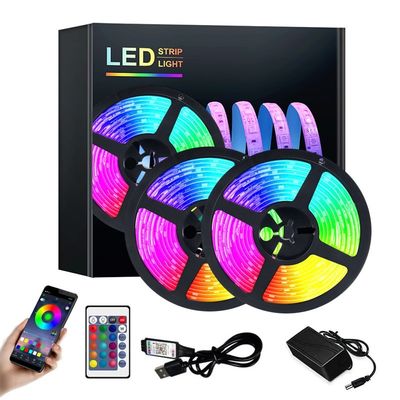 Fuente de luz LED de 110 lm con alta luminosidad DC12V/24V 10W LED de cinta de luz 120 leds/m SMD 2835