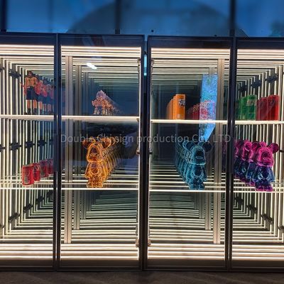 Colores personalizables Casco de pantalla de espejo de abismo infinito para hogares y espacios comerciales