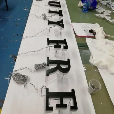 Lámparas de letras del alfabeto LED para la publicidad