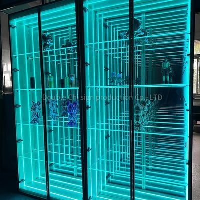 Caso de pantalla de moda de alta luminosidad de fuente de luz LED para entornos interiores y exteriores