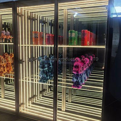 Cuadro de pantalla de espejo Infinity Abyss Colores personalizables y opciones de espesor personalizadas