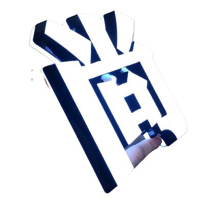 Signo retroiluminado de acero inoxidable Display de letras 3D personalizable para logotipos electrónicos de empresas