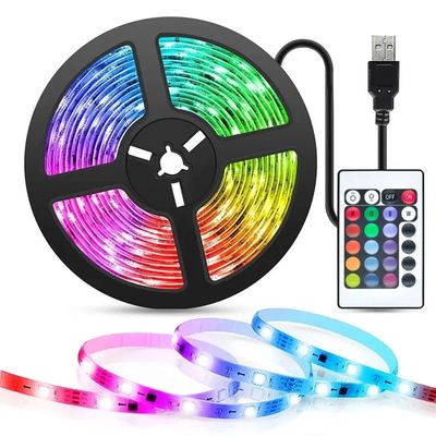 Lámparas de banda LED inteligentes direccionables Conjunto con diseño 5M / 10M longitud Peso del producto 0.3kg