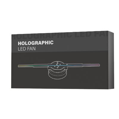 Ventilador de hologramas 3D para minoristas en línea 42cm 16GB Ventilador de tarjeta Publicidad holográfica