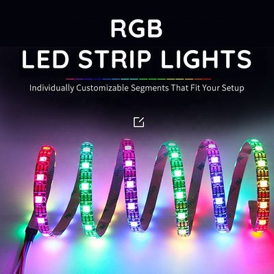 5m 5050 impermeable Flexible Máquina Usb Color Mágico Televisión Ultra Delgada Inteligente Led Luz de Franja