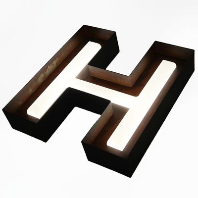 40C Tamaño personalizado de luz LED exterior para caracteres luminosos