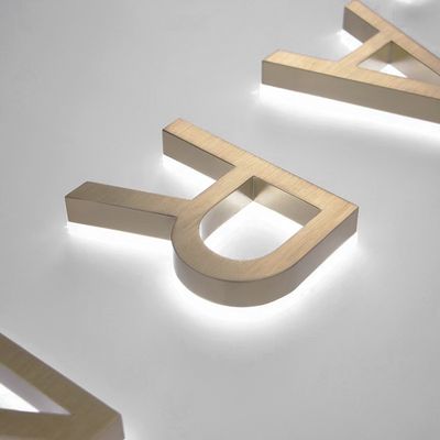 40C Tamaño personalizado de luz LED exterior para caracteres luminosos