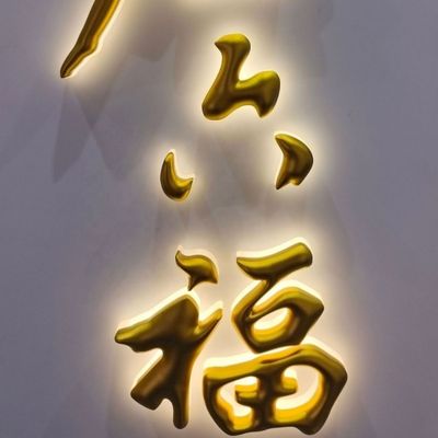 40C Tamaño personalizado de luz LED exterior para caracteres luminosos