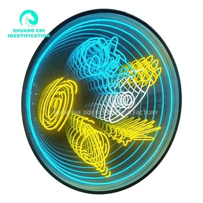 Iluminación de ambiente de espejo de neón de color personalizado La manera perfecta de iluminar su espacio