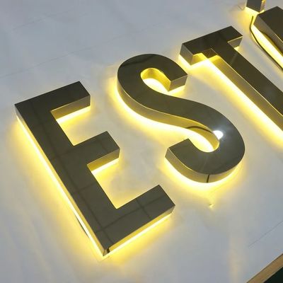 Indicadores iluminados de canal iluminados de acrílico para publicidad