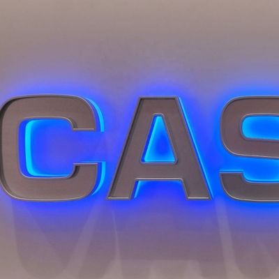 Indicadores iluminados de canal iluminados de acrílico para publicidad