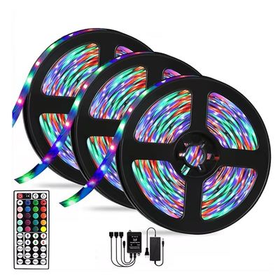 WS2812B SK6812 WS2813 SMD 5050 5V 24W DMX RGBW Luz de banda LED 3000K 4000K CRI80 3-