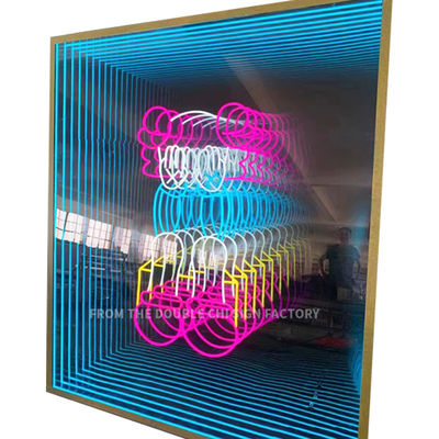 Magia 3D Multicolor Mil Capas Abyssal Neon Mirror Infinity Sí Apoyo a la atenuación 1-
