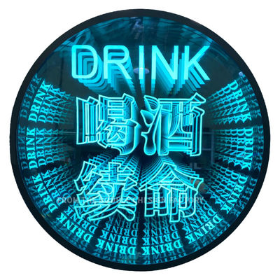 Magia 3D Multicolor Mil Capas Abyssal Neon Mirror Infinity Sí Apoyo a la atenuación 1-
