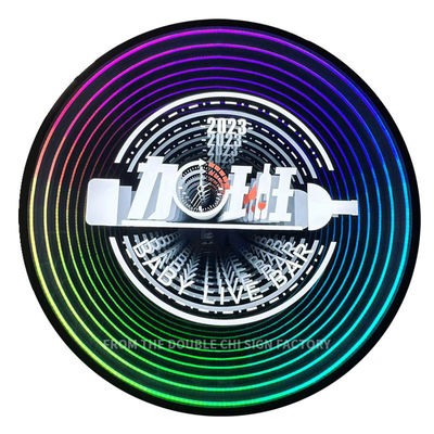 Signo de letra de túnel LED de vidrio con efecto espejo infinito y voltaje DC12V/AC110-220V