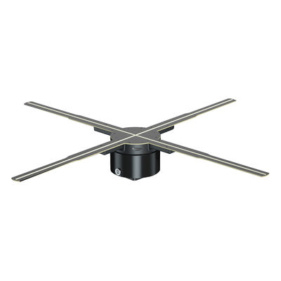 Modelo universal 1700cd Proyector de hologramas 65cm Brillo y contenido de la APP