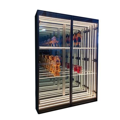Casco de pantalla de vidrio de luz LED de alto brillo para visualización de vino y cerveza