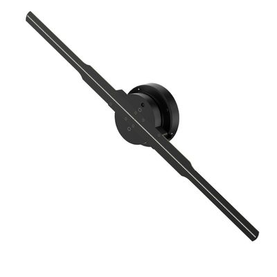 Proyector holográfico LED de ventilador 3D Wi-Fi en interiores con voltaje de entrada de 100-240W/AC 50/60HZ