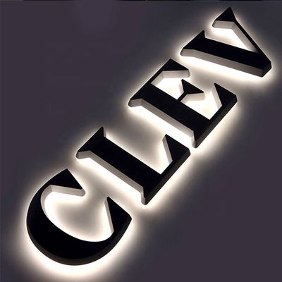 Tablero digital para publicidad signo abierto luz LED caracteres luminosos letra del alfabeto