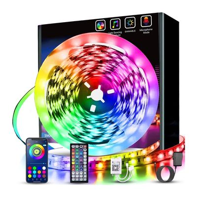 50000 horas de trabajo de por vida Kit de luz de banda RGB resistente al agua con flujo luminoso de lámpara de 110lm
