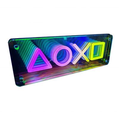Letras publicidad LED personalizadas con espejo infinito y carácter mini luminoso
