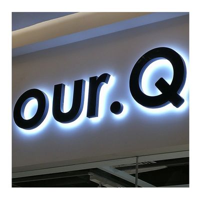 Display publicitario LED Light Box Sign con 12V de voltaje de entrada y caracteres luminosos