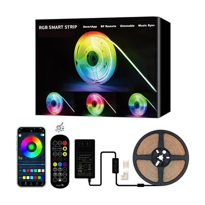 Solución de iluminación de hoteles Rgbic LED Strip con 30/60/90/120/144 LEDs y Smart WIFI RGB APP